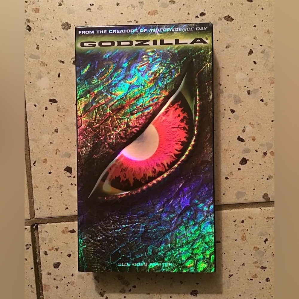 1998 G O D Z I L L A VHS